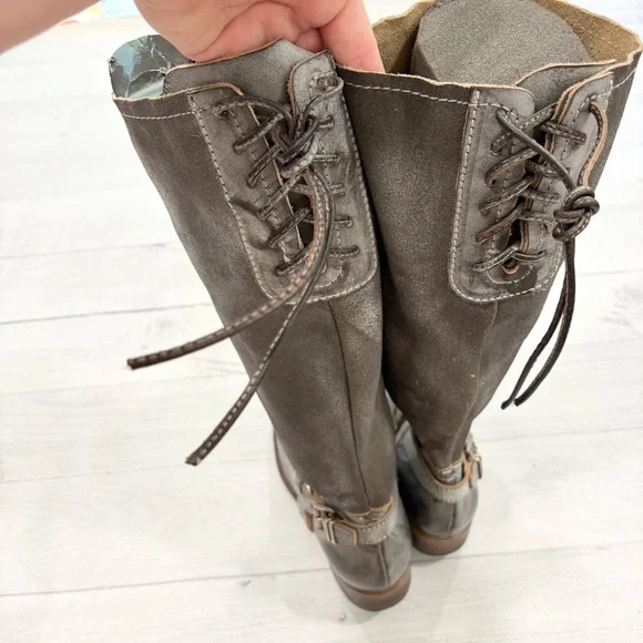Freebird by Steven Raleigh Boots in Stone 8 NWOT - Picture 6 of 8